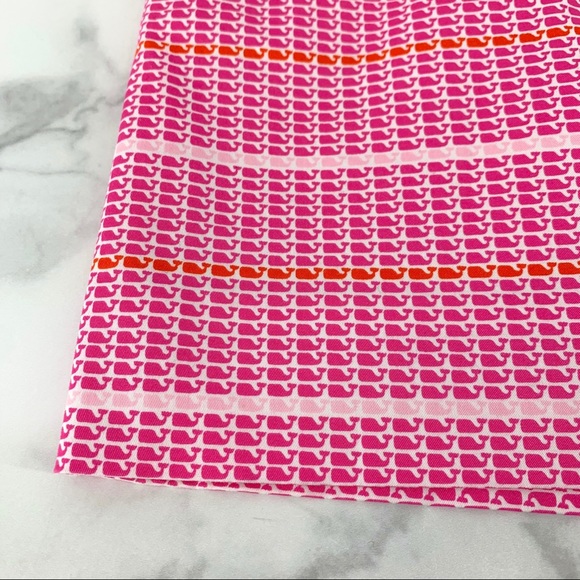 VINEYARD VINES Skirt Whale Stripe Rhododendron NWT - Picture 7 of 16